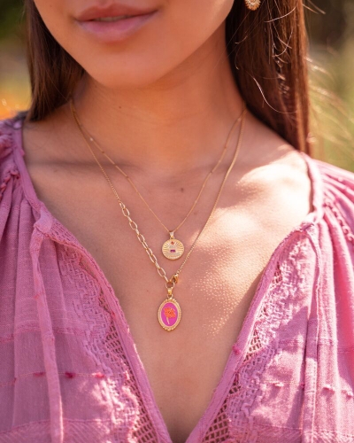 My Jewellery KETTING MET LA DOLCE VITA HANGER GOUD