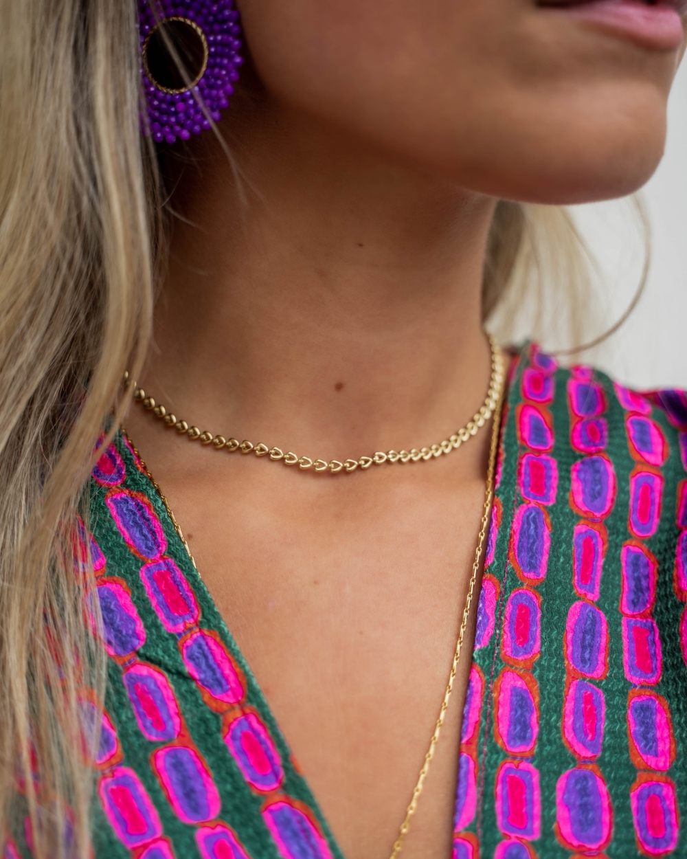 KETTING HARTJES GOUD