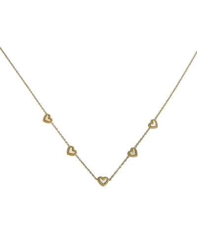 Gossip KETTING VIJF HARTJES GOUD
