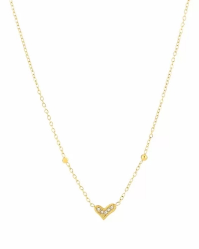 Gossip JE15465 KETTING HARTJE MET STEENTJES