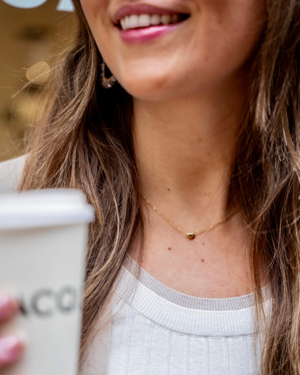 KETTING HARTJE GOUD