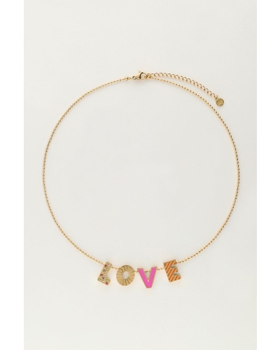 KETTING LOVE ROZE