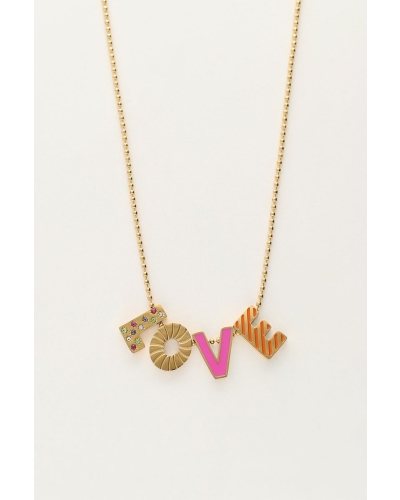KETTING LOVE ROZE