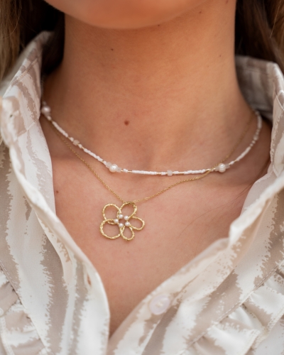 Gossip KETTING BLOEM MET PAREL GOUD