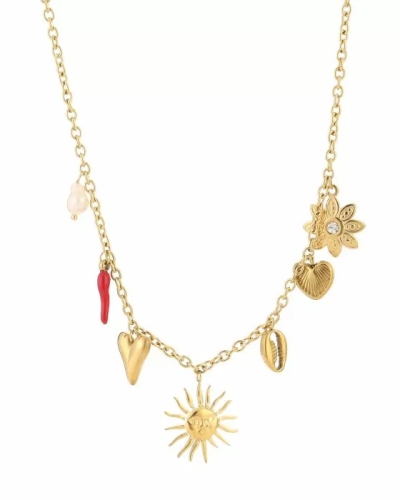 Gossip BEDELKETTING ZON GOUD