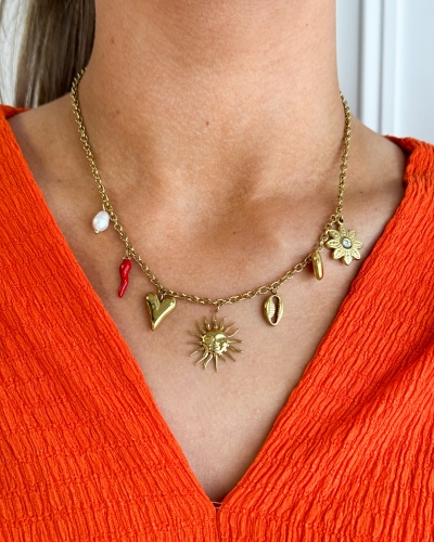Gossip BEDELKETTING ZON GOUD