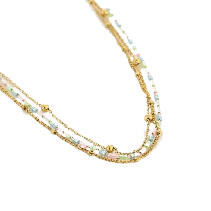 KETTING MIX BLAUW