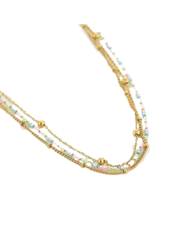 KETTING MIX BLAUW