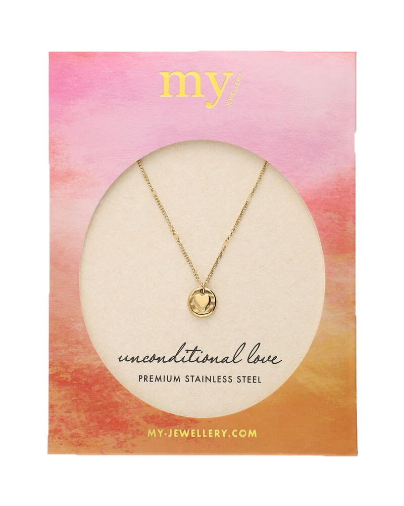 KETTING UNCONDITIONAL LOVE GOUD