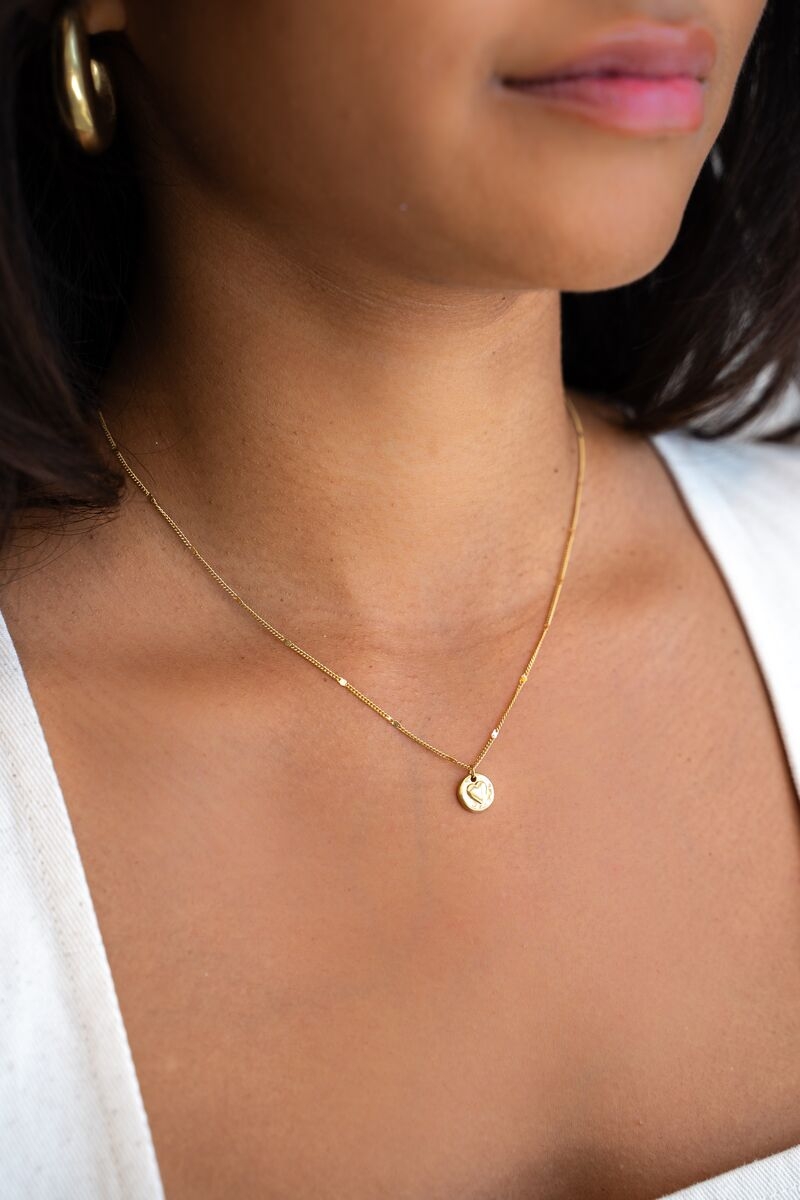 KETTING UNCONDITIONAL LOVE GOUD