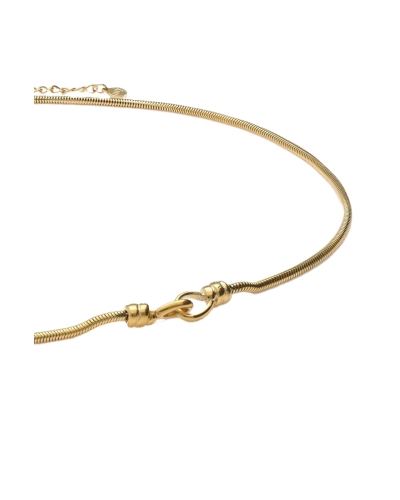 VINTAGE KETTING CONNECTED GOUD