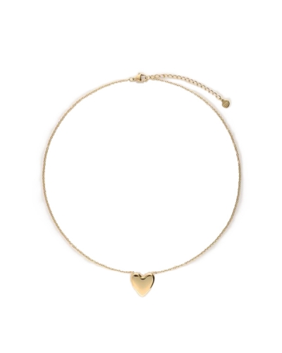 My Jewellery MINIMALISTISCHE KETTING MET HART GOUD