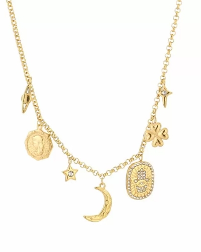 Gossip KETTING SCHAKEL MIX GOUD