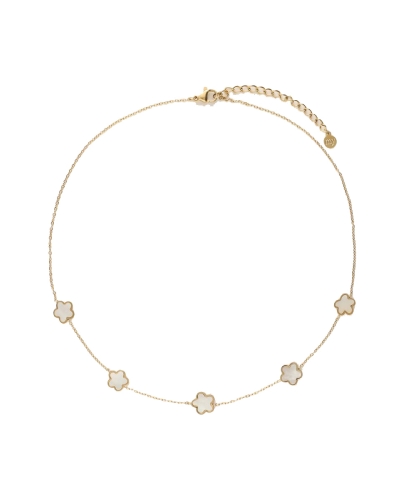 My Jewellery Necklaces 5 flowers pearl MJ10057
