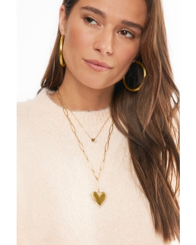 My Jewellery Necklace chain heart pearls MJ13060