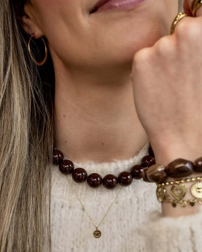 Gossip JE13717 SMILEY KETTING