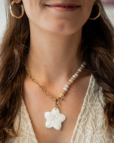 Gossip JE15204 KRALENKETTING MET BLOEM