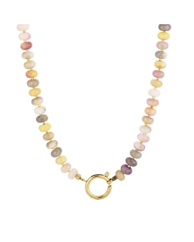 Gossip KHAKI KETTING MET KRALEN