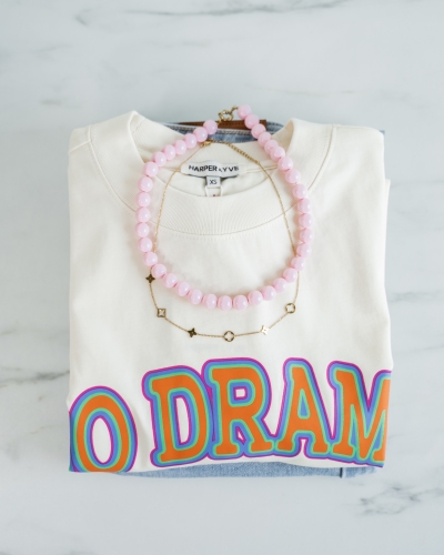Gossip KETTING OPEN KLAVERS GOUD
