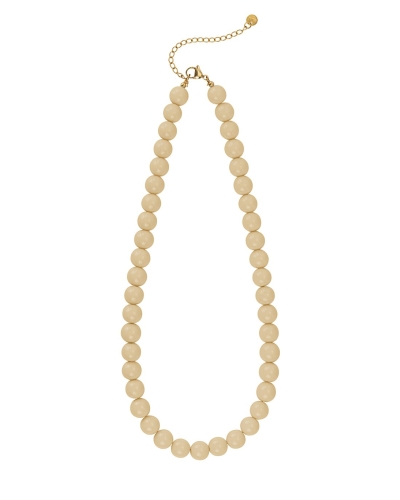 Gossip BEIGE KETTING MET SMALLE KRALEN GOUD