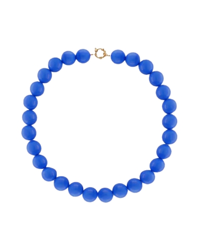 My Jewellery Necklace beads big blue MJ13957