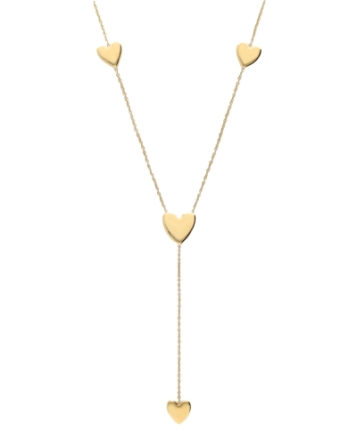 My Jewellery LANGE Y-KETTING MET HARTJES GOUD