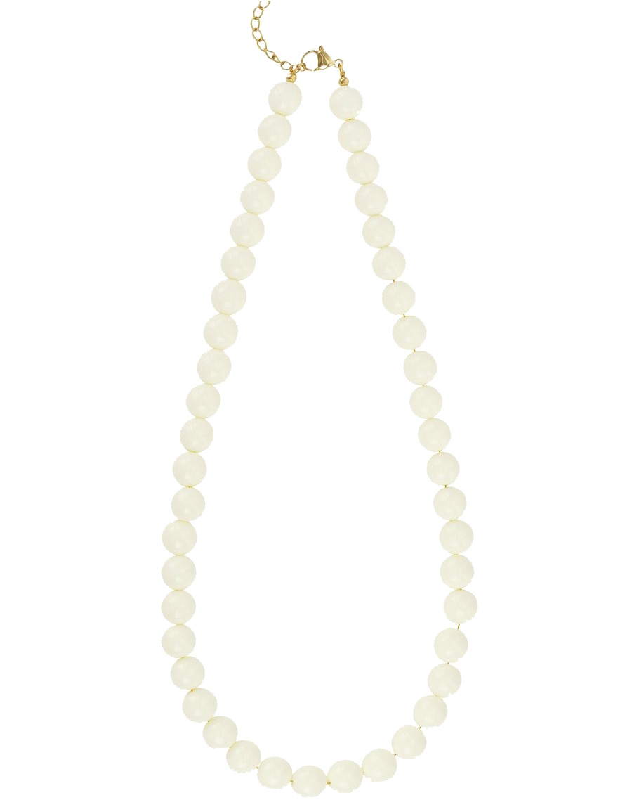 KETTING MET KRALEN LICHTGEEL