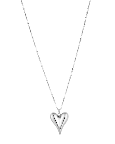 Gossip LANGE KETTING MET HART ZILVER