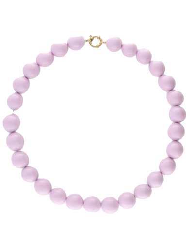 My Jewellery Necklace beads big lilac MJ13954