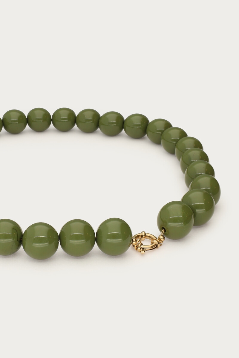 STATEMENT KETTING MET KRALEN GROEN