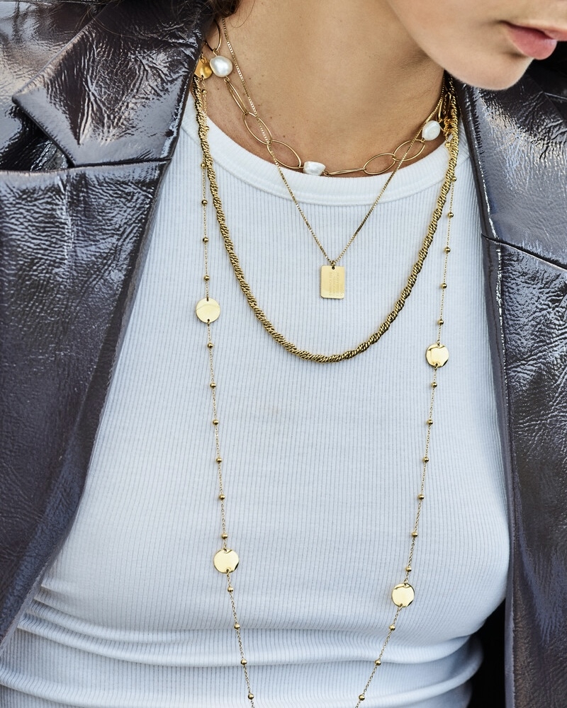 BOLD KETTING MET EMBRACE BEDEL