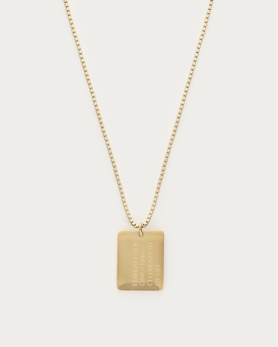 BOLD KETTING MET EMBRACE BEDEL