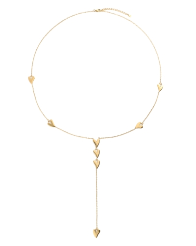 My Jewellery LANGE KETTING Y MET HARTJES