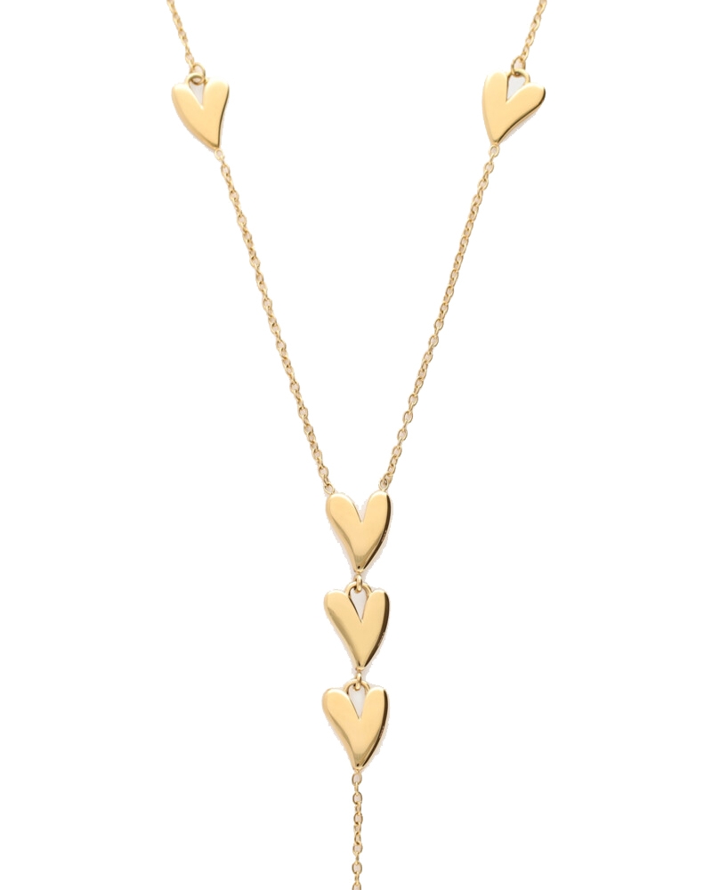LANGE KETTING Y MET HARTJES