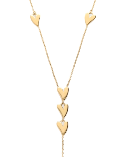 LANGE KETTING Y MET HARTJES
