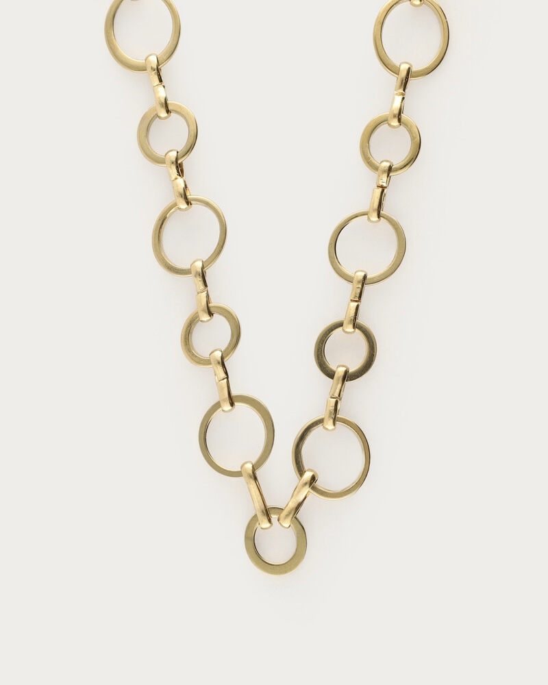 LANGE RONDE SCHAKELKETTING