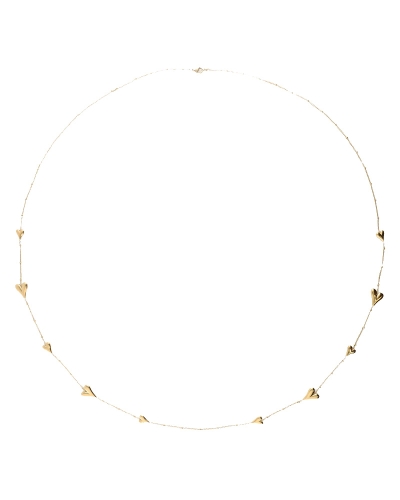 My Jewellery Necklace long dots 10 hearts MJ13982