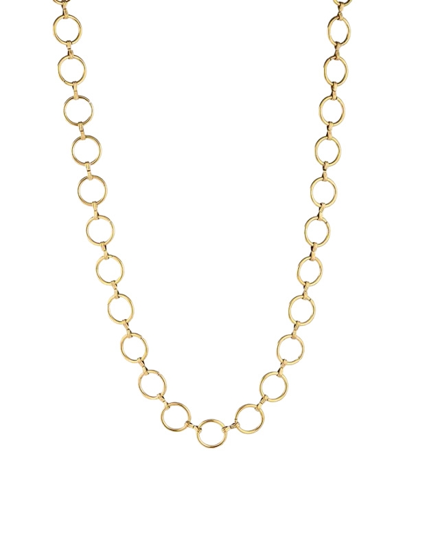 LANGE KETTING RONDE SCHAKEL