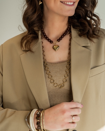 Gossip JE18529 LANGE KETTING RONDE SCHAKEL