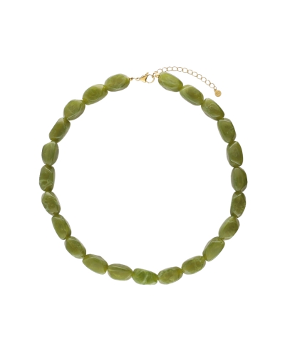 My Jewellery Necklace beads green MJ15701
