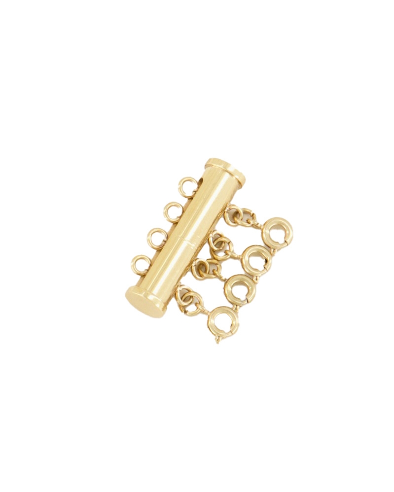 MULTI-NECKLACE SLUITER GOUD