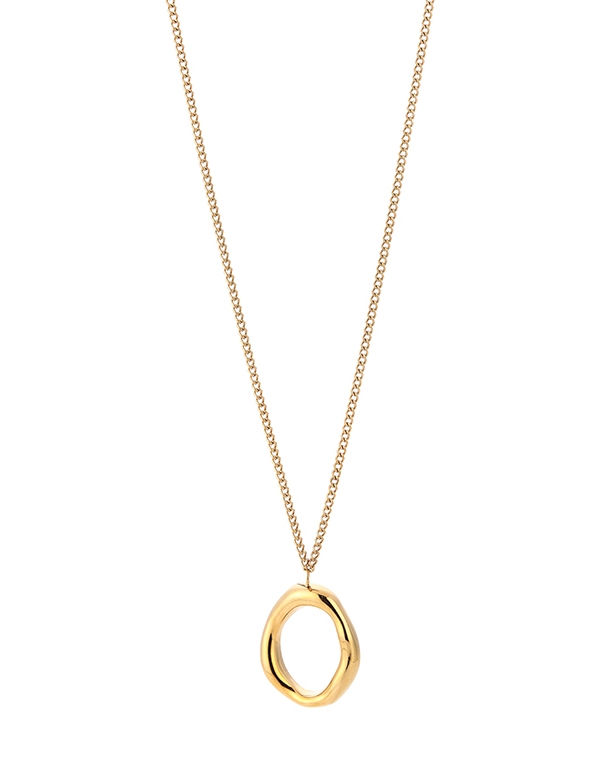 KETTING BIG CIRCLE GOUD