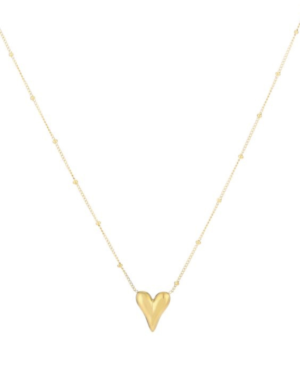 Gossip BOLLETJES KETTING MET HART Goud