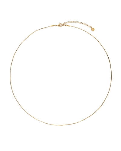 LOVE BASIC KORTE KETTING  GOUD