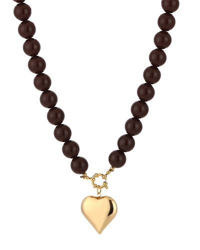 Gossip KRALENKETTING HART DONKER BRUIN