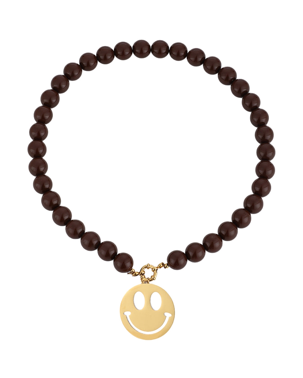 KRALENKETTING SMILEY BRUIN