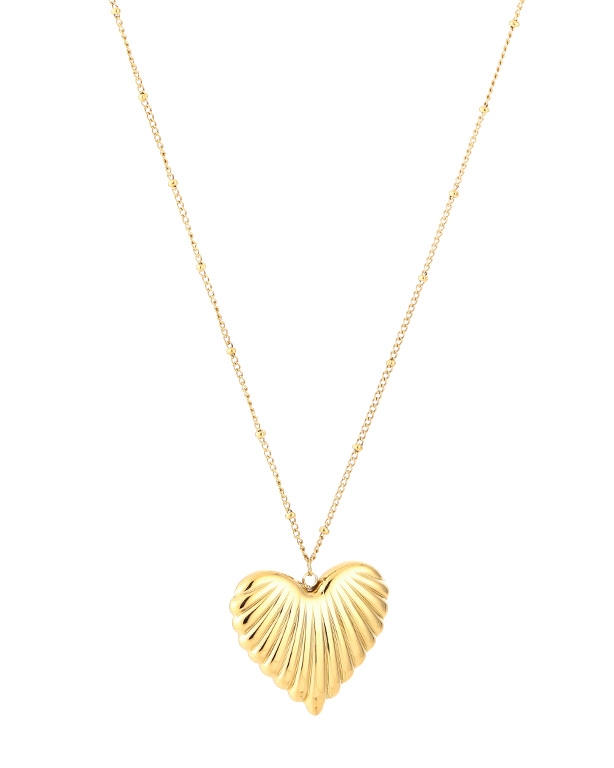 KETTING MET GROOT HART GOUD