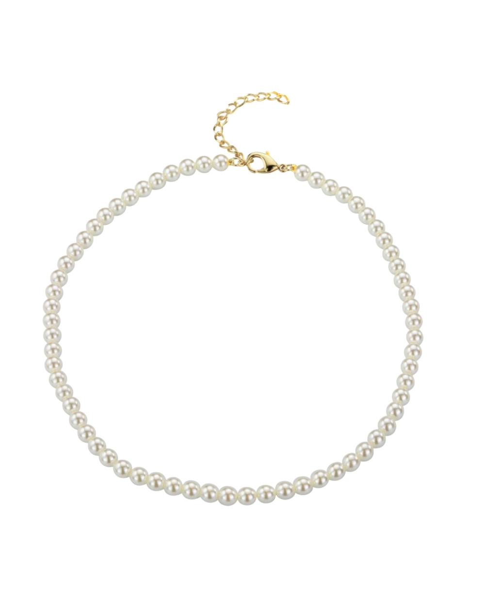 KETTING MET IMITATIE PARELS