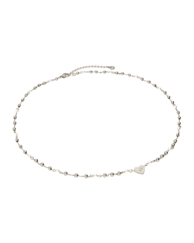 My Jewellery Necklace heart dots imitation pearl MJ15993
