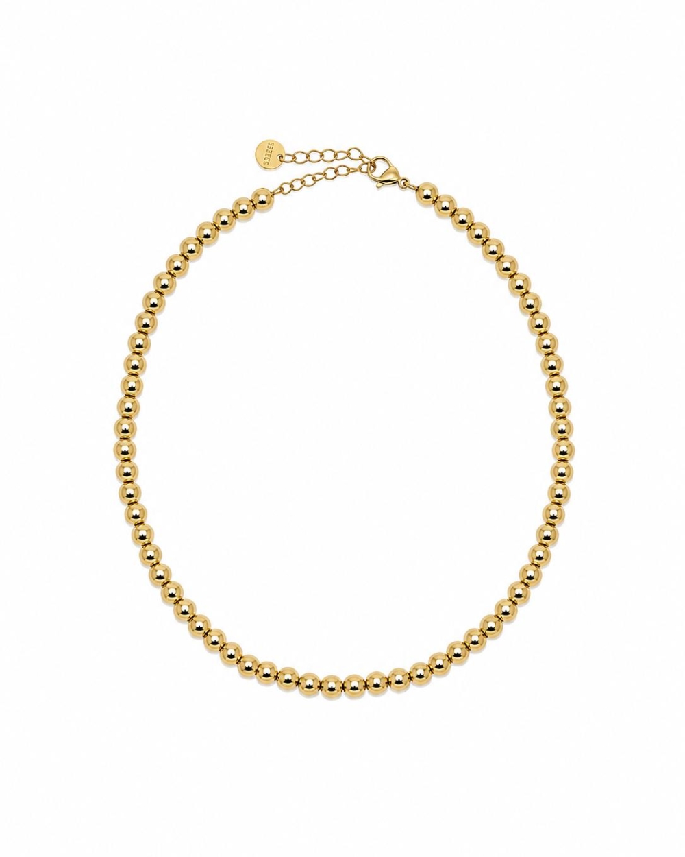 GOSSIP THE LABEL BASIC BALLS KETTING 6MM Goud